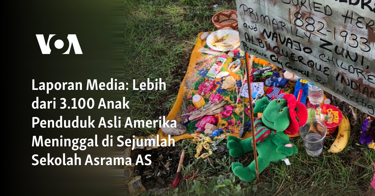 Lebih dari 3.100 Anak Penduduk Asli Amerika Meninggal di Sejumlah Sekolah Asrama AS