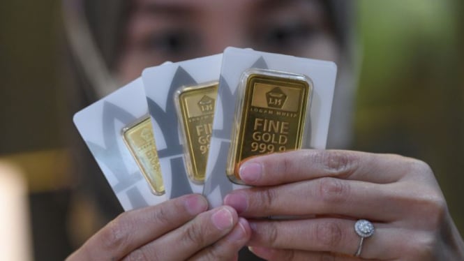 Harga Emas Antam, UBS, dan Galeri24 Turun Tajam pada Minggu 6 April 2025