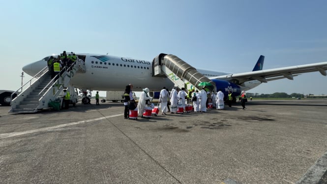 Dirut Garuda Sebut Biaya Penerbangan Haji Naik Rp1,1 Juta per Orang
