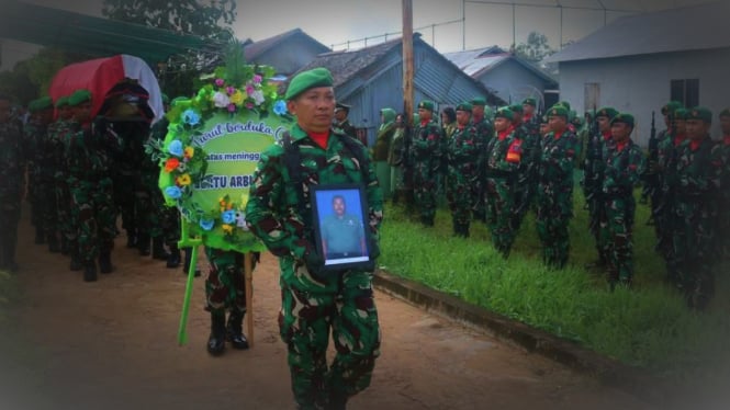 TNI Berduka, Sersan Arbuansyah Meninggal Dunia