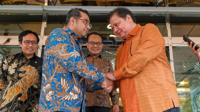 Temui Menko Airlangga, Menekraf Riefky Dorong Skema Pinjaman ke Pelaku Ekraf Dipermudah
