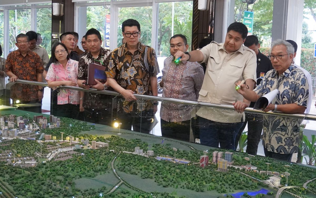 Dorong Pengembang Sediakan Rumah Terjangkau, Menteri PKP Maruarar Siarait Kunjungi Proyek Citra Maja City