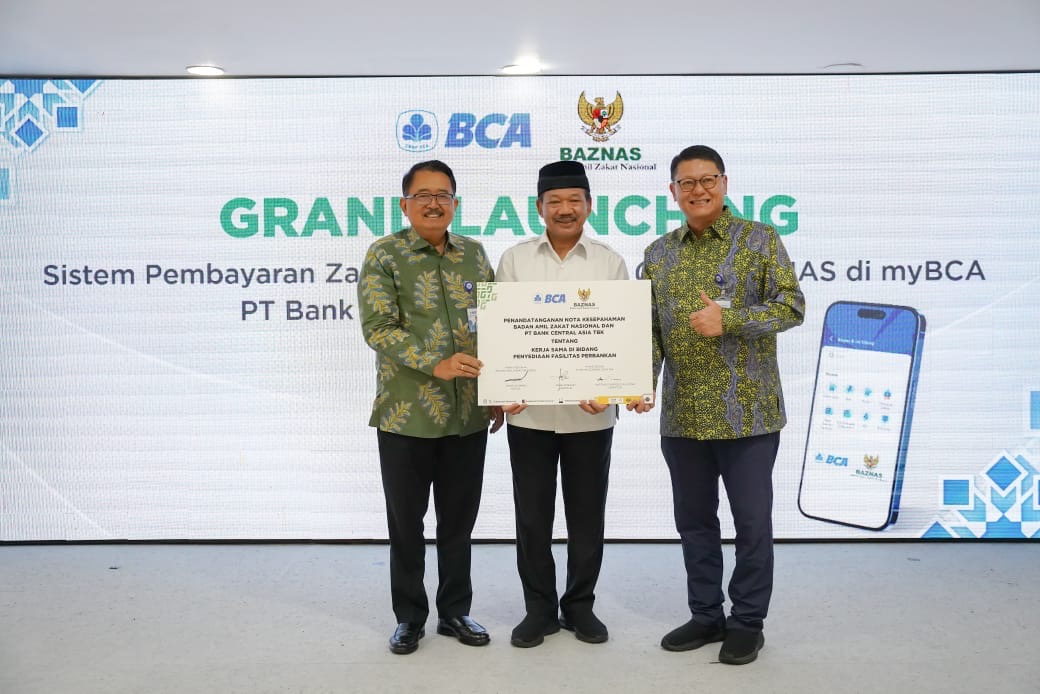 Kini Layanan Zakat, Infak, Sedekah Baznas Dapat Diakses melalui myBCA