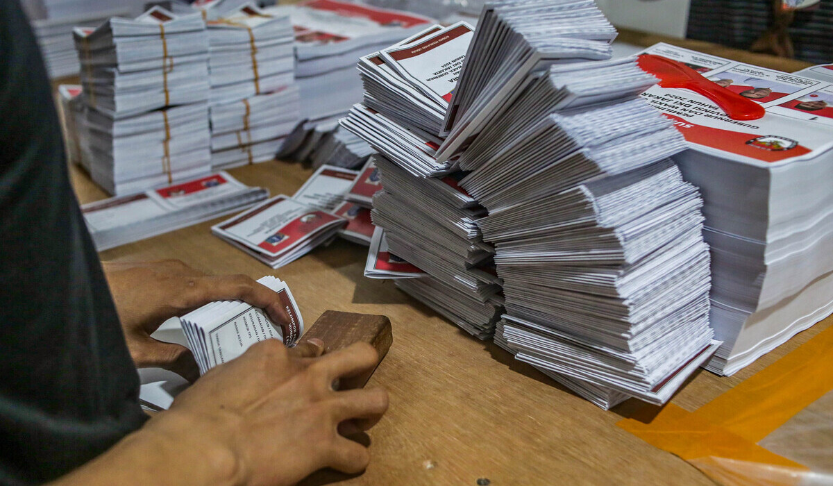 Polisi Kawal Ketat Pelipatan Surat Suara PSU Pilkada Banggai