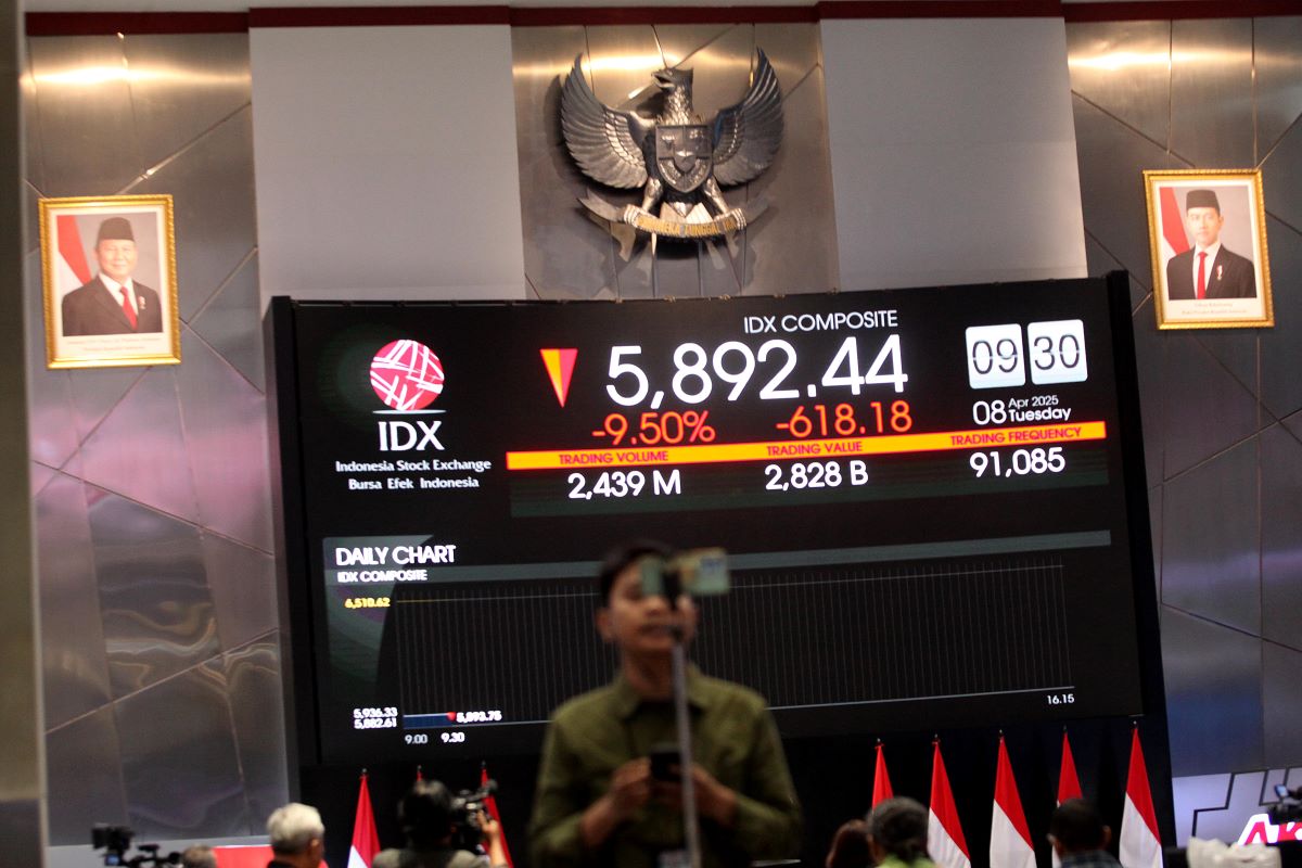 IHSG Sepekan Menguat 2,81 di Tengah Perang Tarif