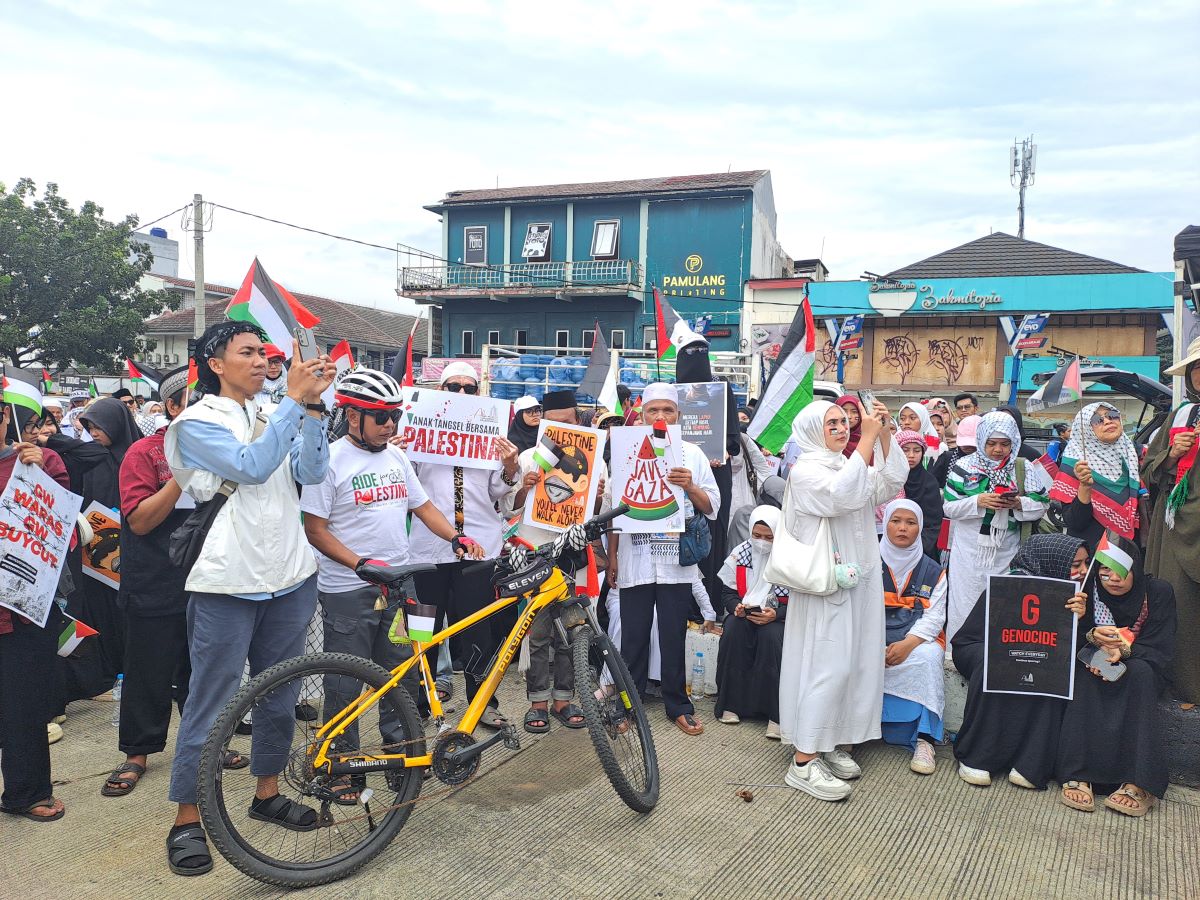 Tangsel Bersama Palestina ,Tere Bela Palestina, Membela Kemanusiaan