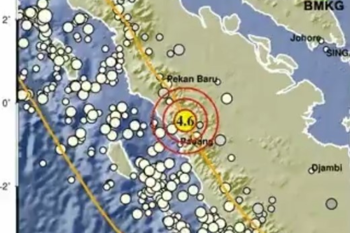 Gempa bumi M 4.6 Goyang Long Field