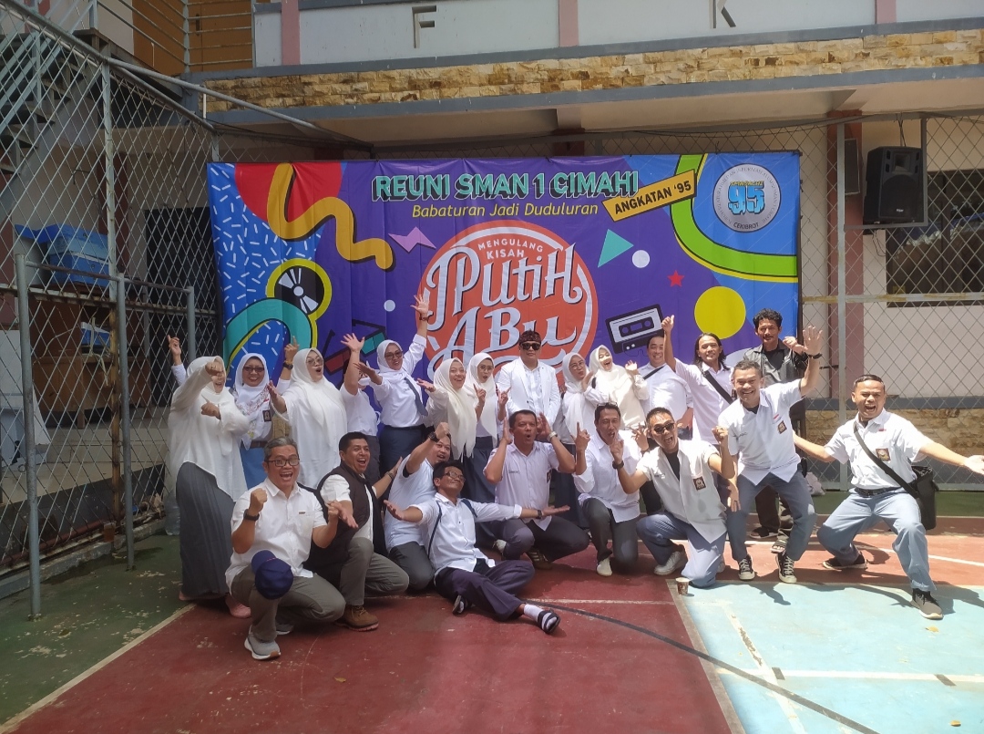 30 tahun Terpisah, Siswa SMAN 1 Kota Cimahi Angkatan 1995 Gelar Reuni