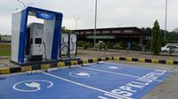 Sambut Mudik Lebaran, Jarak SPKLU Diperdekat Jadi 40 Km