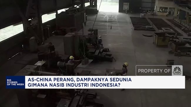 Bagaimana dengan nasib industri RI di tengah perang dagang AS-China?