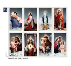 Vatican Prayer Cards Series 1
