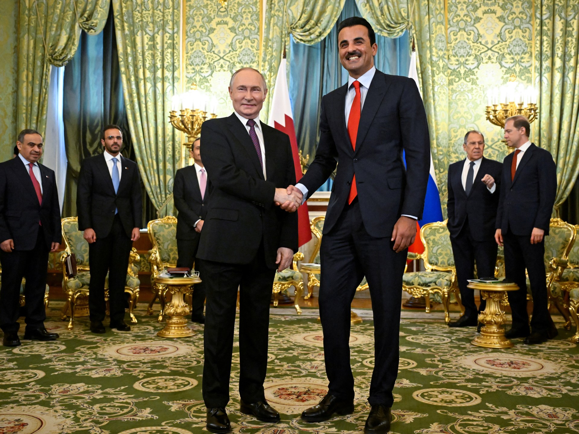 Putin Rusia, Emir Qatar mendiskusikan Suriah dan Gaza di Moscow Talks | Berita Perang Suriah